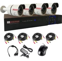 Comprar Camara Seguridad Kit 4 Cam Full Hd 2mp Matko Seguridad