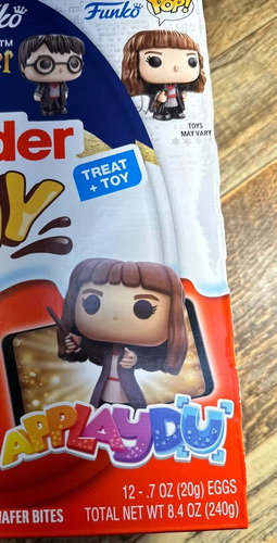 Kit Kinder Joy Funko Harry Potter Importado - 12 Unidades