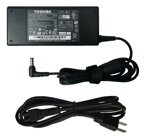 Cargador De Portatil Toshiba 19v 4.74a Punta Redonda