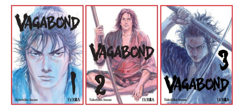 Combo Vagabond 01, 02 Y 03 - Manga - Ivrea