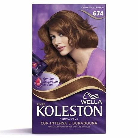 Tinta Creme Koleston Chocolate Acobreado 674