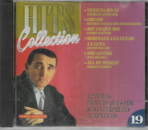 Hits Collection 19 Tapa Charles Aznavour Edito Semanario Cd