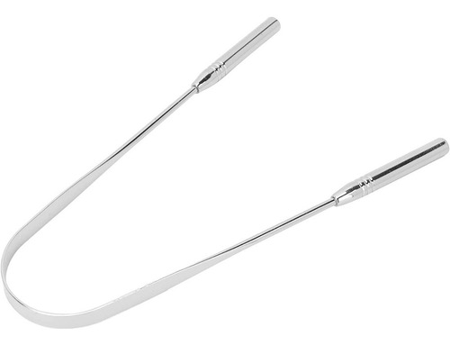 Higienizador De Língua Raspador De Língua 100% Aço Inox