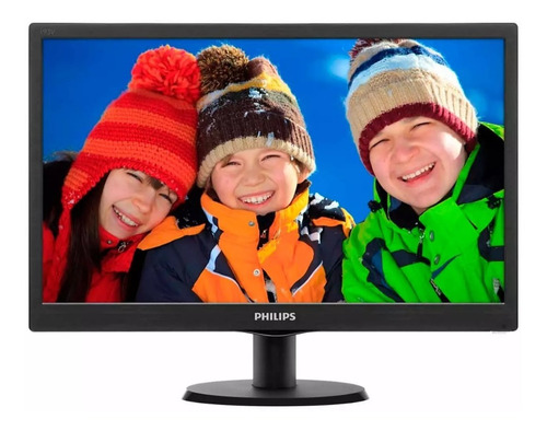 Monitor Philips Flat 193v5lhsb2 Lcd 18.5 Vga Hdmi 100v/240v