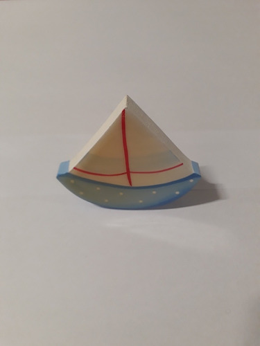 Tirador Manija Madera Infatil Barco