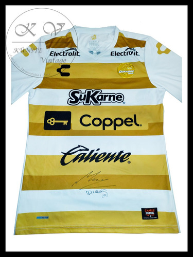 Jersey Dorados Autografiada Por Maradona