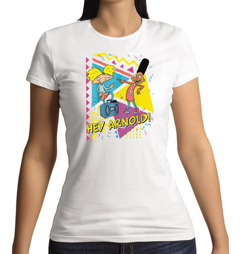 Remeras Mujer Hey Arnold! Gerald |de Hoy No Pasa| 4