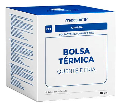 Bolsa Térmica Quente E Frio 100g 10 Unidades - Maquira