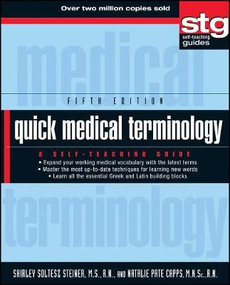 Libro Quick Medical Terminology