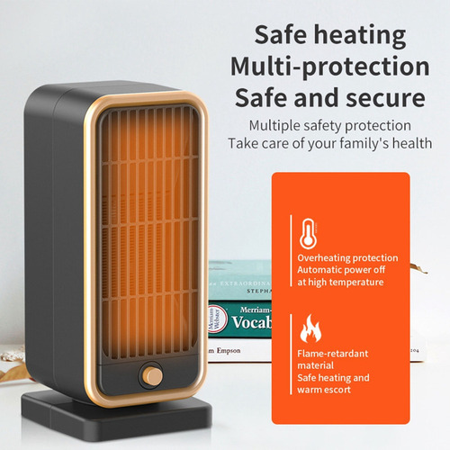 For Ventilador Caloventor 3s Silencioso Que Ahorra Energía