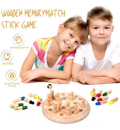 Juego Ajedrez Memory Match Stick Ajedrez De Memoria De Color