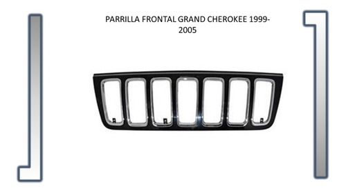 Parrilla Frontal Grand Cherokee 1999-2005