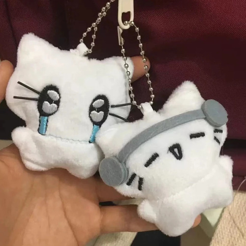 Llavero Con Forma De Muñeco De Peluche Con Forma De Gato Bon
