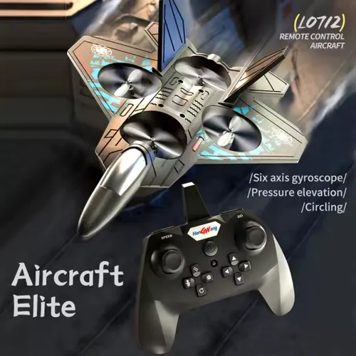 Drone Avión De Control Remoto Avion Planeador Con Luces 0712