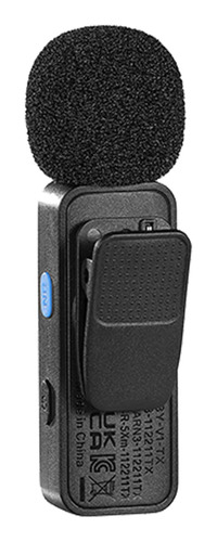 Imagen 9 de 10 de Kit 2 Microfonos Inalambrico P/ iPhone Lightning Boya By-v2