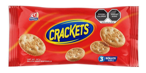 Galletas Gamesa Crackets 267g