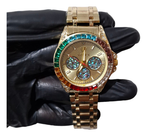 Reloj Daytona Diamantes Dorado Dorado Dorado Dorado (Reacondicionado)