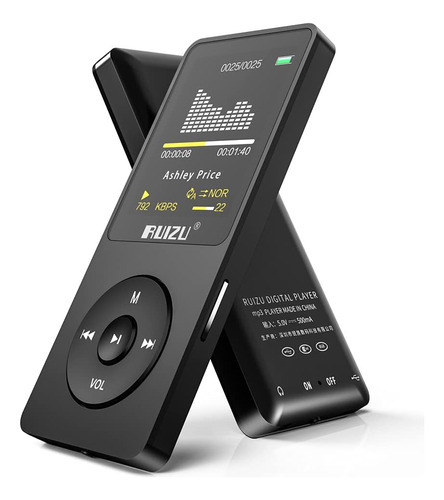 Reproductor De Mp3 Con Bluetooth 5.0, Ruizu 8gb Reproductor 