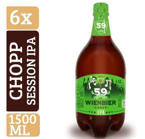 Chopp Wienbier 59 Session Ipa 1,5l (6un)