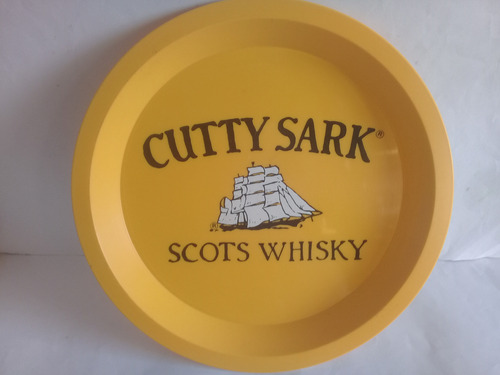 Bandeja De Whisky Cutty Sark De Plastico Imperdible.////////