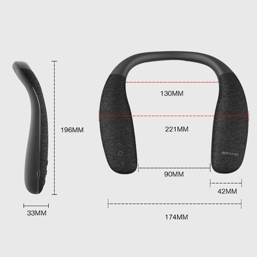 Imagen 6 de 7 de Altavoz Inalámbrico Bluetooth 5.0 Sonido Estéreo Manos Libre