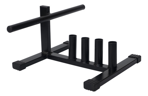 Suporte Organizador De Academia Para Barras E Anilhas 100kg Cor Preto