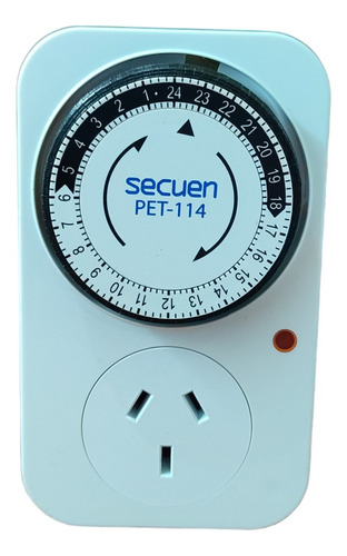 Timer Mecánico Programable Enchufable 220v Secuen X4