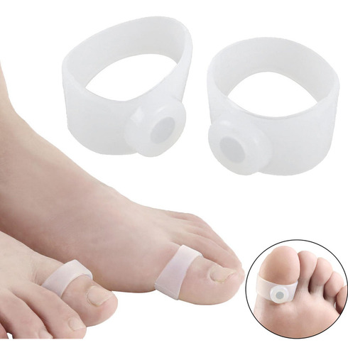 - 5 Anillos De Del Pie Magnéticos De Silicona Anillos De Del
