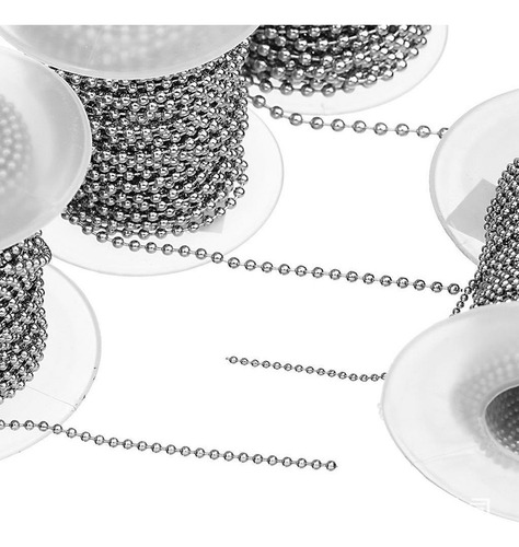 Cadena De Cuentas De Acero Inoxidable 1.5mm
