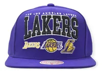 Comprar Los Angeles Lakers Nba Gorra Mitchell And Ness Champ Stack