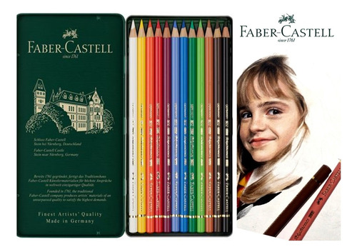 Imagen 2 de 2 de Faber-castell Polychromos Artists, Caja De 12 Colores