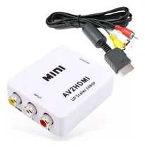 Comprar Cabo Componente Ps1 Ps2 Ps3 + Conversor Rca Av Para Hdmi Kit