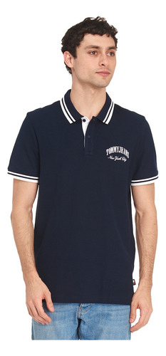 Playera Polo Tommy Jeans Para Hombre Dm0dm18922