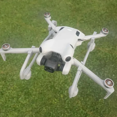 Tren Aterrizaje Dron Dji Mini3 Y Mini4 Impreso 3d Gris