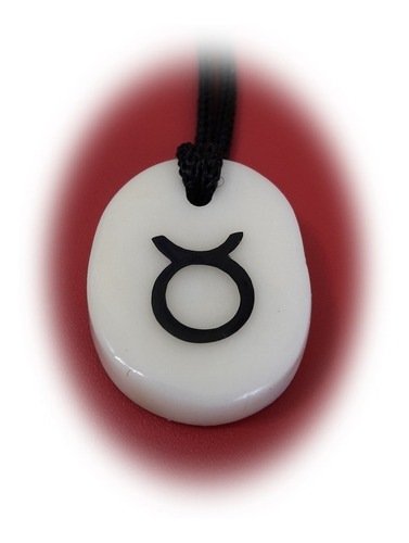 Colgante Con Los Signos Del Zodiaco 2.5 X 3.5 Cm - Tauro