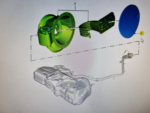 Tapa Exterior Combustible Fiesta Brasilero 14/19 Original.