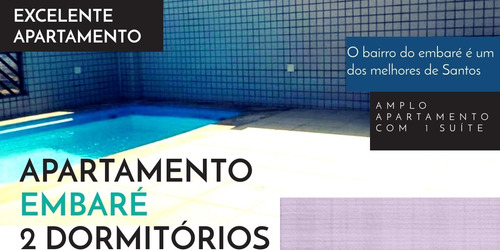 Imagem 1 de 21 de Apartamento Para Venda No Embaré - Em1165 - 33576498