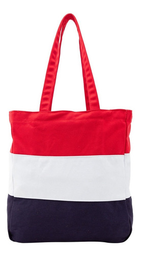 Bolsa Unissex Stripes Fila Marinho/branco/vermelho 919041