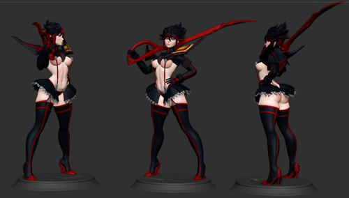 Archivo Stl Impresión 3d - Kill La Kill - Ryuko Matoi V2