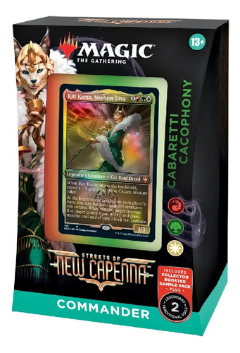 Magic Streets Of New Capenna - Cabaretti Cacophony Commander