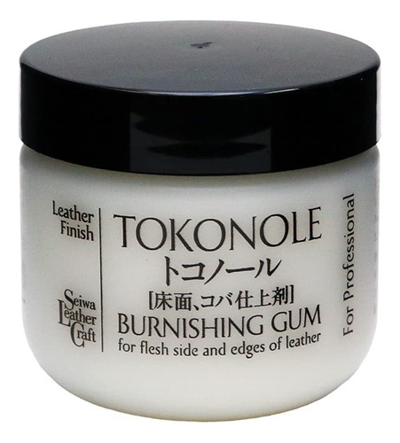 Tokonole Goma De Acabado De Bordes De Cuero Clear 120gr