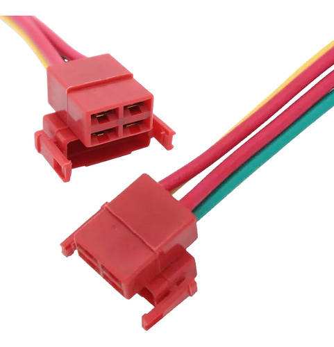 Kit 5 Chicotes Rele Partida Plug Conector Cdi Moto Honda