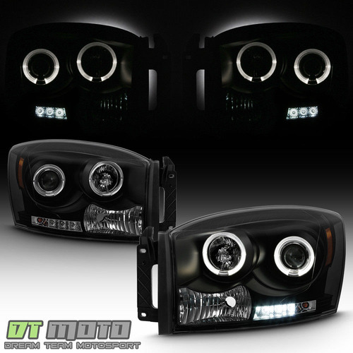 Imagen 2 de 8 de Faros Delanteros Para Dodge Ram 06-08 Bajo Pedido