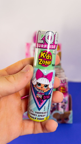 Bala Liquida Doce Lol Surprise Display 24 Un 19ml Crianças