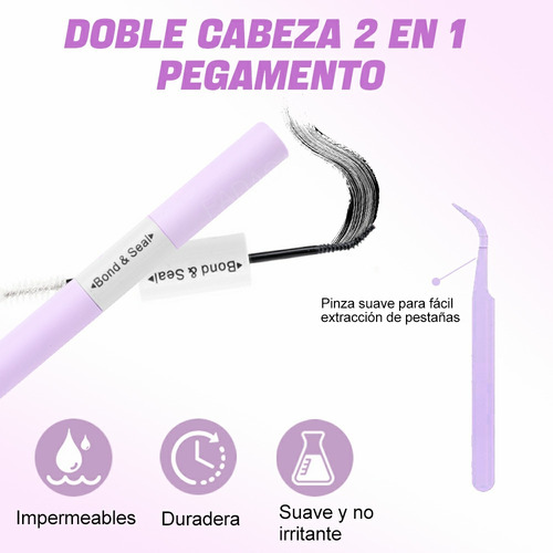 Extensiones De Pestañas 30d+40d+50d Mixto Lashes Maquillaje