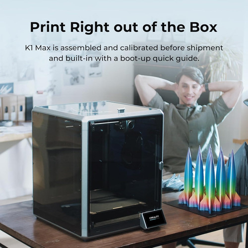 Impresora 3d Creality K1 Max Fdm 600 Mm/s Y Cámara Ai