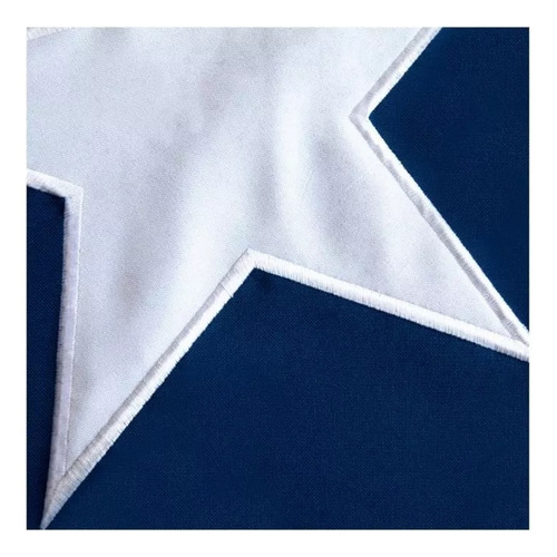 Bandera Chilena 100 X 150 Cms Tela Bordada Reforzada