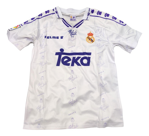 Jersey Real Madrid Retro 94 Local Blanca Merengues
