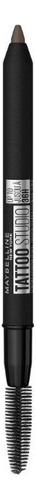 Maybelline Tattoo Studio Tattoo Brow Pencil delineador de cejas Lápiz 0.73g color Deep Brown