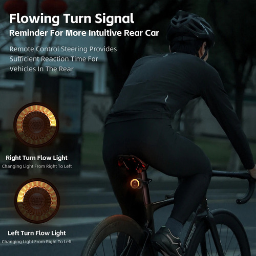 Luz Trasera De Bicicleta Recargable Luces De Colores
